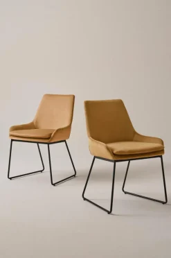 Stolar|Jotex MINOU Stol 2-pack Guldbrun