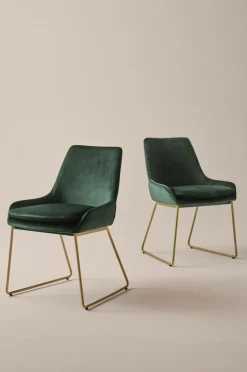 Stolar|Jotex MINOU Stol 2-pack Mörkgrön