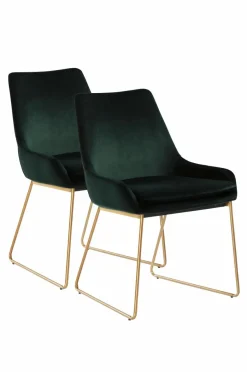 Stolar|Jotex MINOU Stol 2-pack Mörkgrön