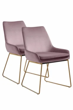 Stolar|Jotex MINOU Stol 2-pack Ljus ljungrosa