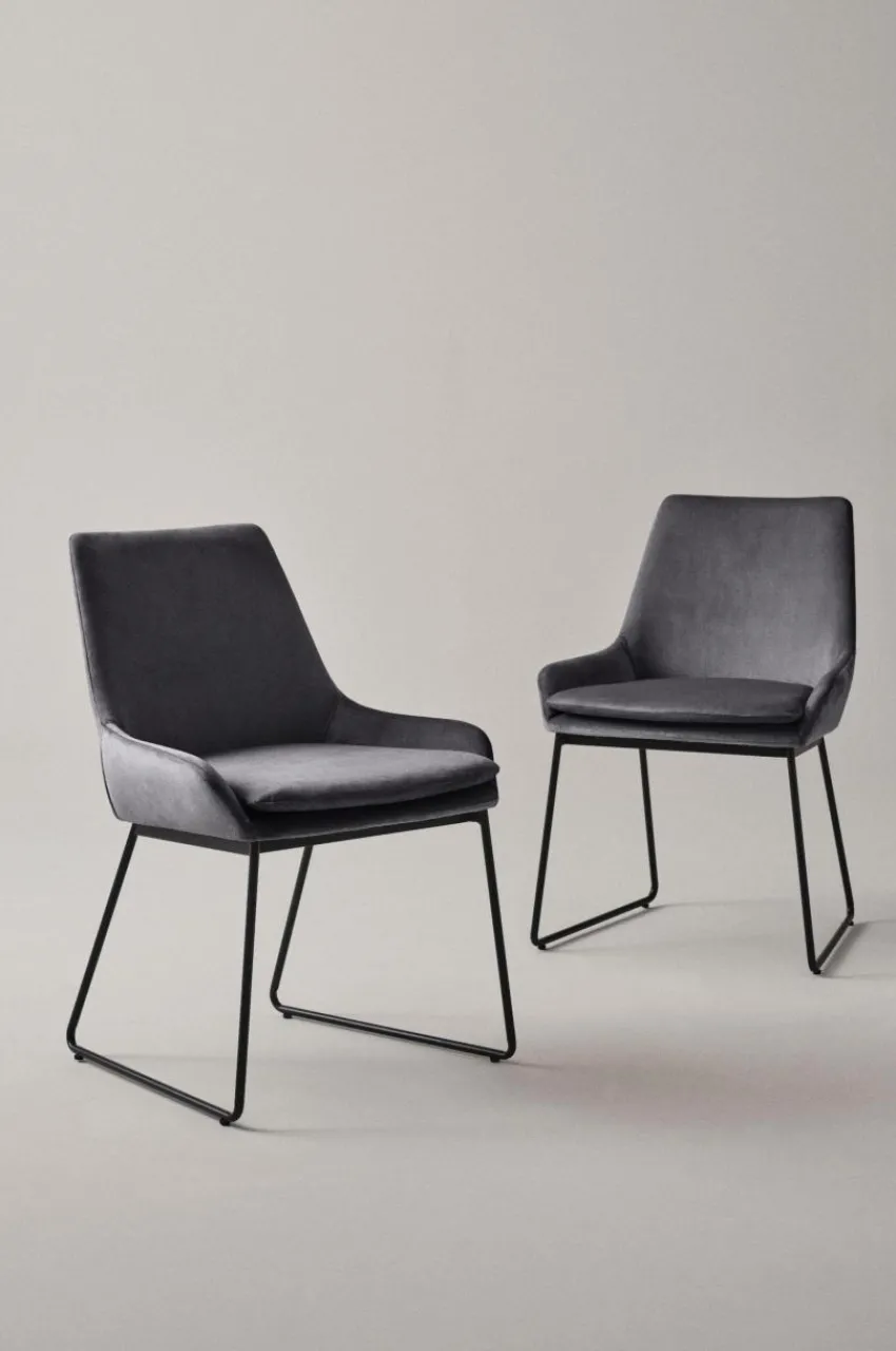Stolar|Jotex MINOU Stol 2-pack Mörkgrå