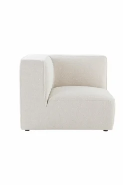 Soffor|Jotex MIRA BOUCLÉ Soffmodul Hörn Naturvit