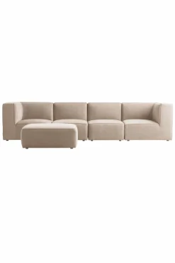Sittpuffar|Fåtöljer|Jotex MIRA Fotpall Beige