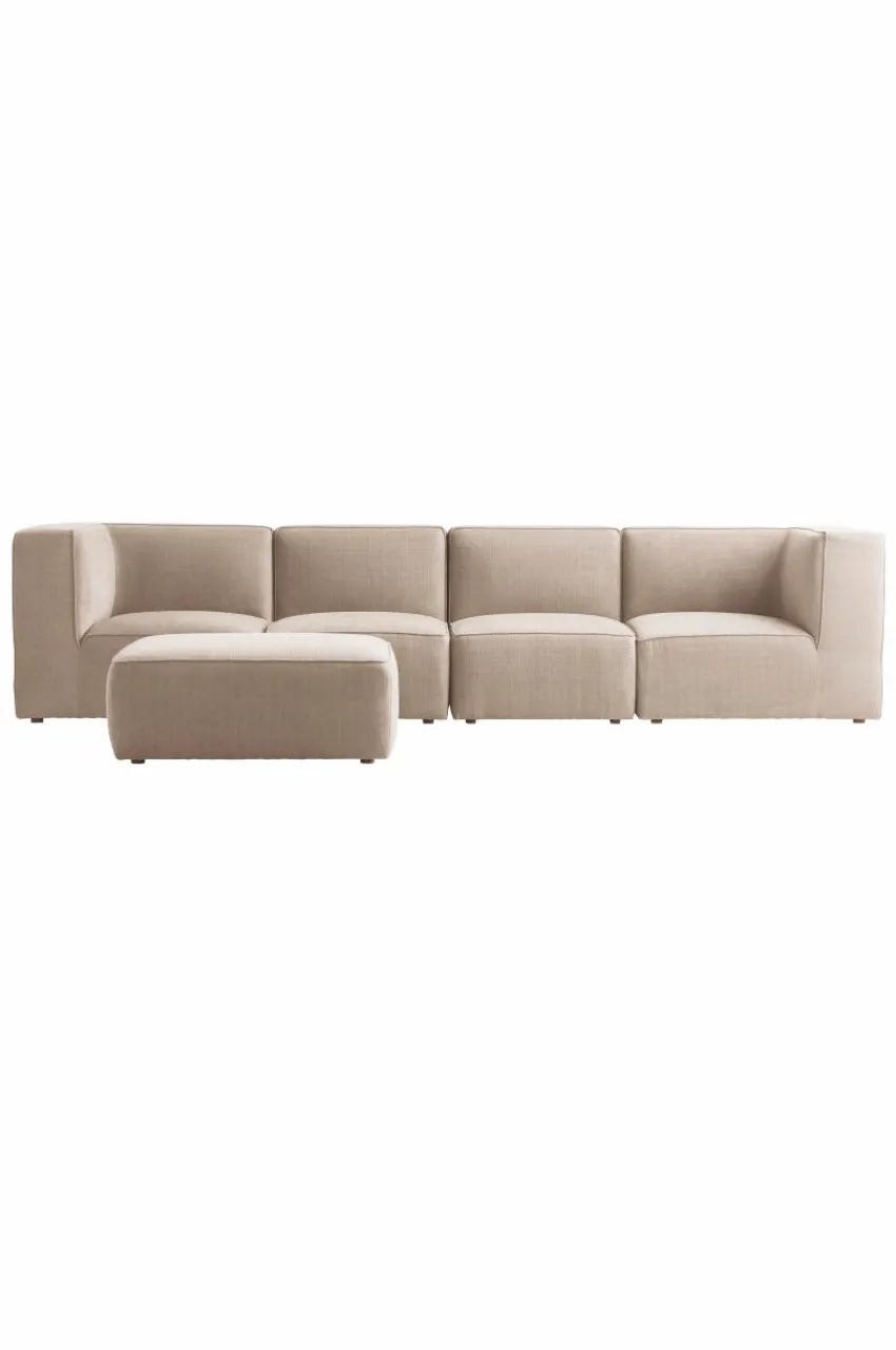 Sittpuffar|Fåtöljer|Jotex MIRA Fotpall Beige