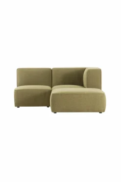 Soffor|Jotex MIRA TEXTURE Soffmodul - Sittpuff Mossgrön