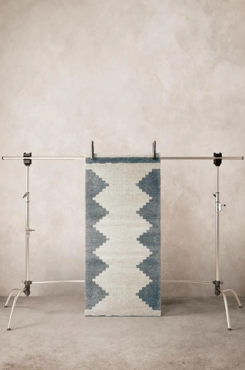 Lugg- & Ryamattor|Jotex MIRABELL Luggmatta 80x150 Cm Naturvit/ljusgrå