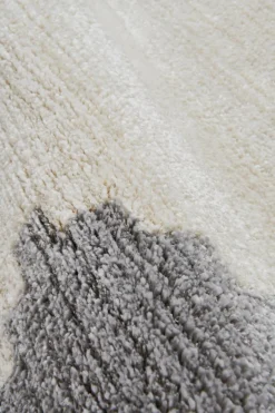 Lugg- & Ryamattor|Jotex MIRABELL Luggmatta 80x150 Cm Naturvit/ljusgrå