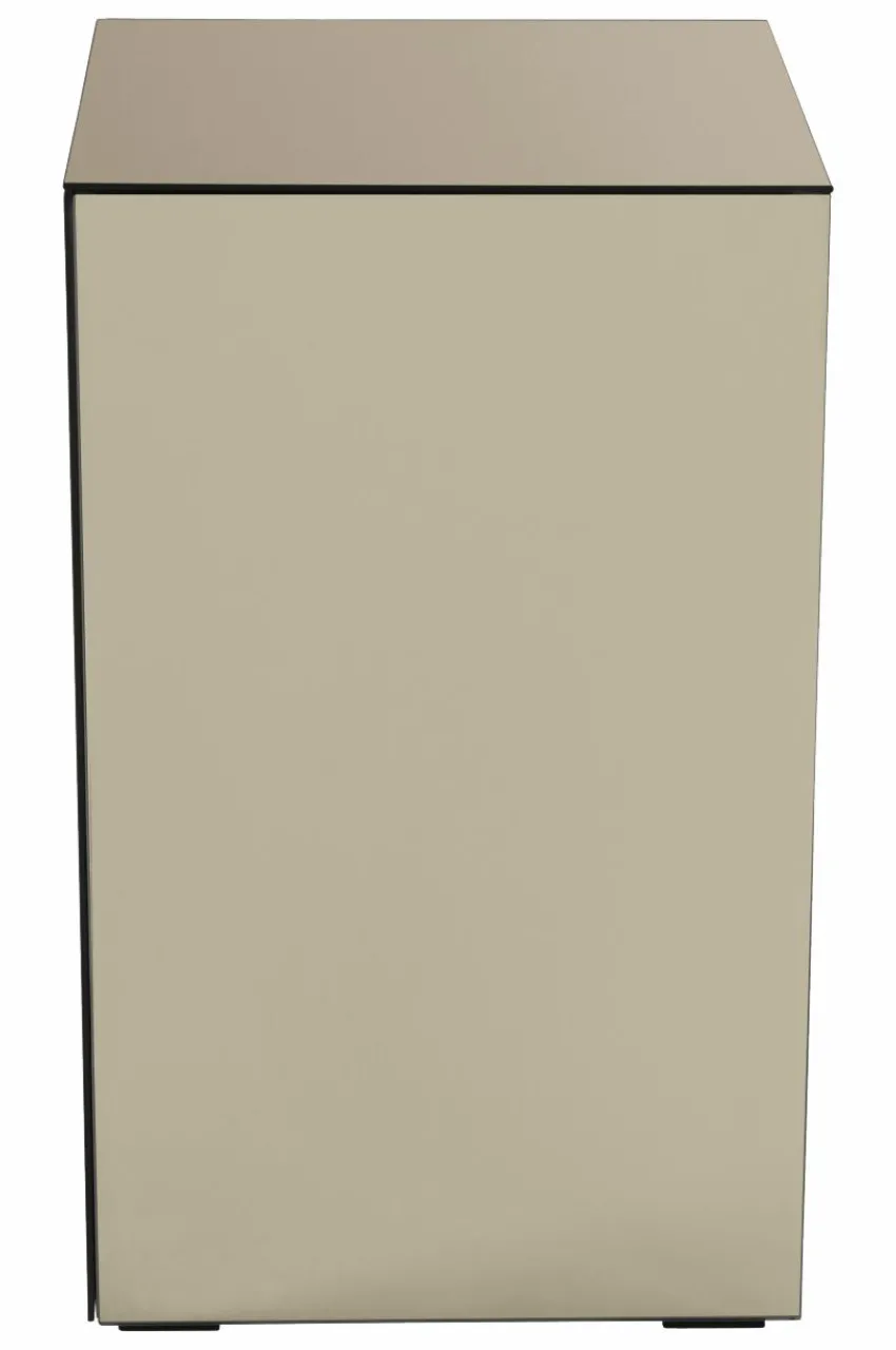 Förvaring|Jotex MIRRE Sängbord Vänster/champagne spegelglas