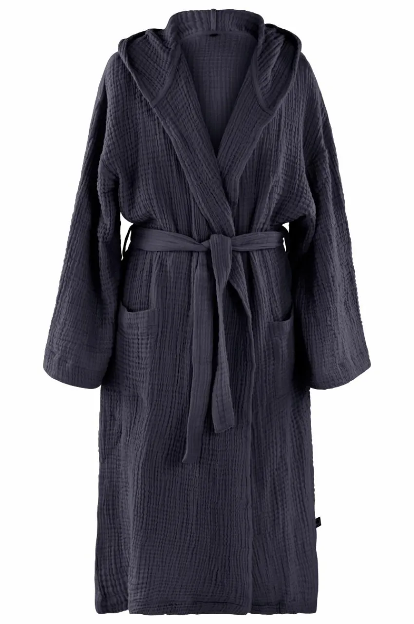Morgonrockar|Jotex MISHA Kimono Blå