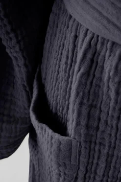 Morgonrockar|Jotex MISHA Kimono Blå