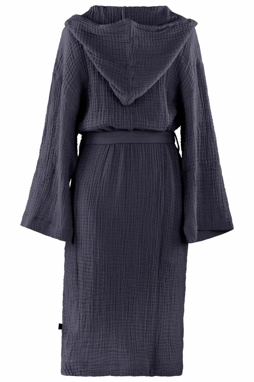 Morgonrockar|Jotex MISHA Kimono Blå