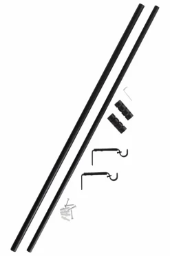 Gardinstänger|Jotex MIST Gardinstång 90-160 Cm Svart