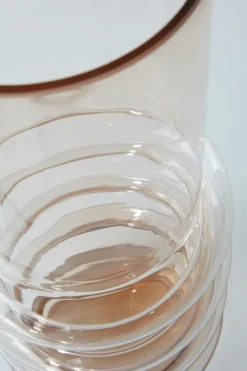 Vaser|Jotex MIST Glasvas - Höjd 36 Cm Amber