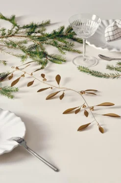 Juldekoration|Jotex MISTEL Girlang 51,5 Cm Mässing