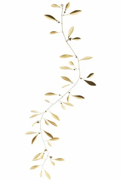 Juldekoration|Jotex MISTEL Girlang 103 Cm Mässing