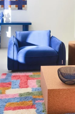 Fåtöljer|Jotex MOLTON Fåtölj Koboltblå