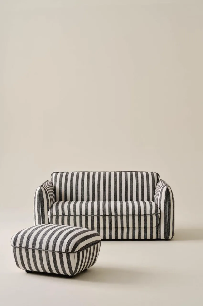 Barnmöbler|Barnmöbler Deal|Jotex MOLTON MINI Barnsoffa Svart/vit