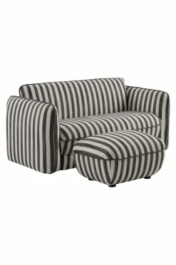 Barnmöbler|Barnmöbler Deal|Jotex MOLTON MINI Barnsoffa Svart/vit