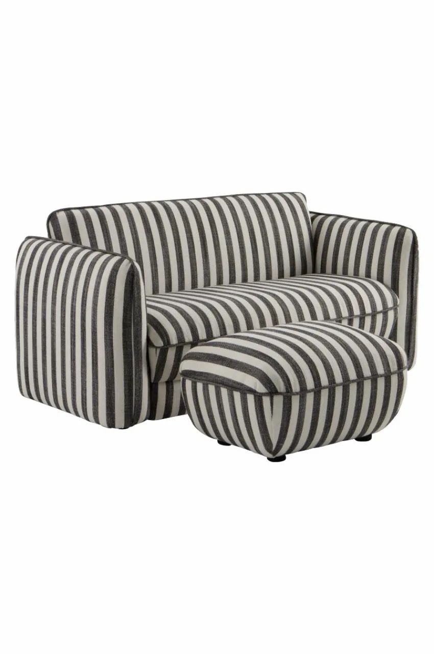 Barnmöbler|Barnmöbler Deal|Jotex MOLTON MINI Barnsoffa Svart/vit