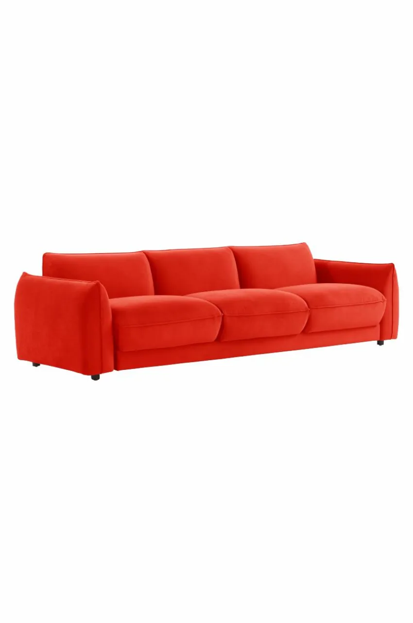 Soffor|Jotex MOLTON Soffa 3-sits Rödorange
