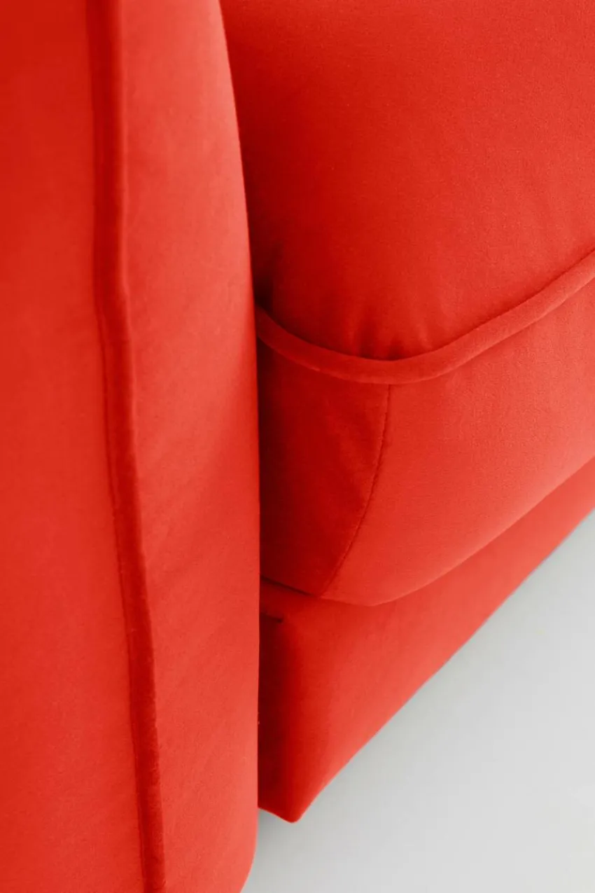 Soffor|Jotex MOLTON Soffa 3-sits Rödorange