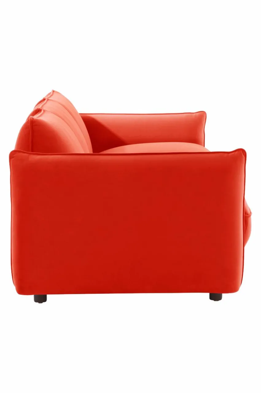 Soffor|Jotex MOLTON Soffa 3-sits Rödorange