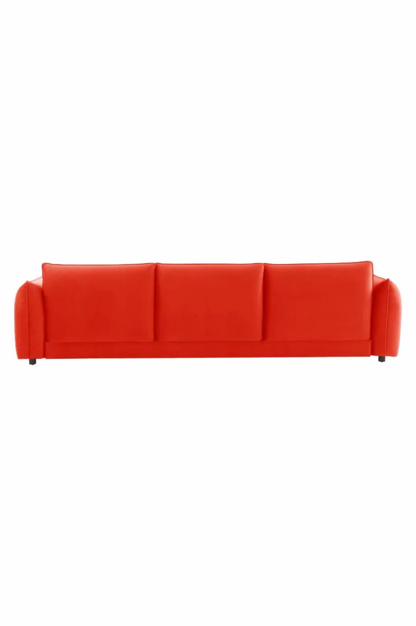 Soffor|Jotex MOLTON Soffa 3-sits Rödorange