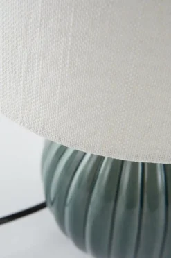 Bordslampor|Jotex MONA Bordslampa Grön/naturvit