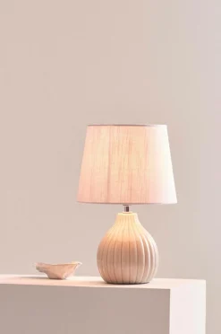 Bordslampor|Jotex MONA Bordslampa Beige/naturvit