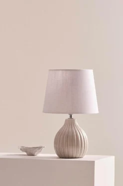 Bordslampor|Jotex MONA Bordslampa Beige/naturvit