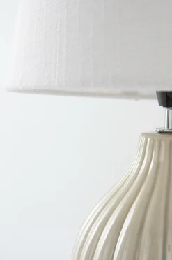 Bordslampor|Jotex MONA Bordslampa Beige/naturvit