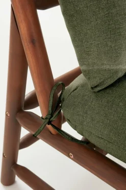 Utesoffor & Utebänkar|Utemöbler|Jotex MONTEGO Soffmodul Teak/mörkgrön
