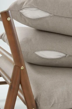 Utesoffor & Utebänkar|Utemöbler|Jotex MONTEGO Soffmodul Hörn Teak/gråbeige