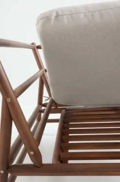 Utesoffor & Utebänkar|Utemöbler|Jotex MONTEGO Soffmodul Hörn Teak/gråbeige