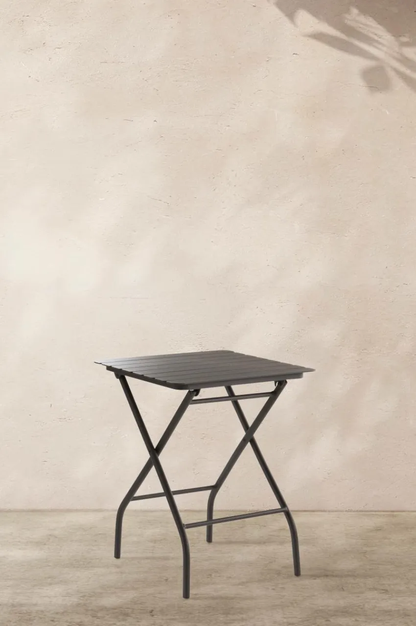 Utebord|Utemöbler|Jotex MONTMARTRE Cafébord 60x60 Cm Svart