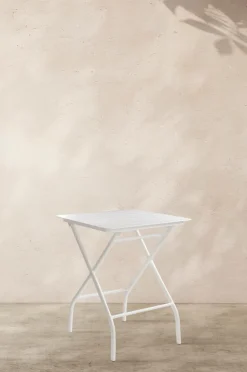 Utebord|Utemöbler|Jotex MONTMARTRE Cafébord 60x60 Cm Vit