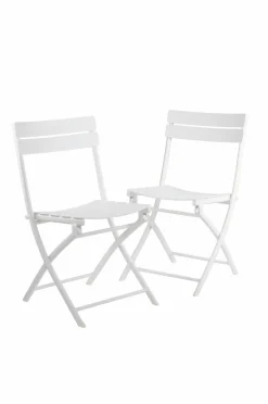 Utestolar & Utepallar|Utemöbler|Jotex MONTMARTRE Utestol 2-pack Vit