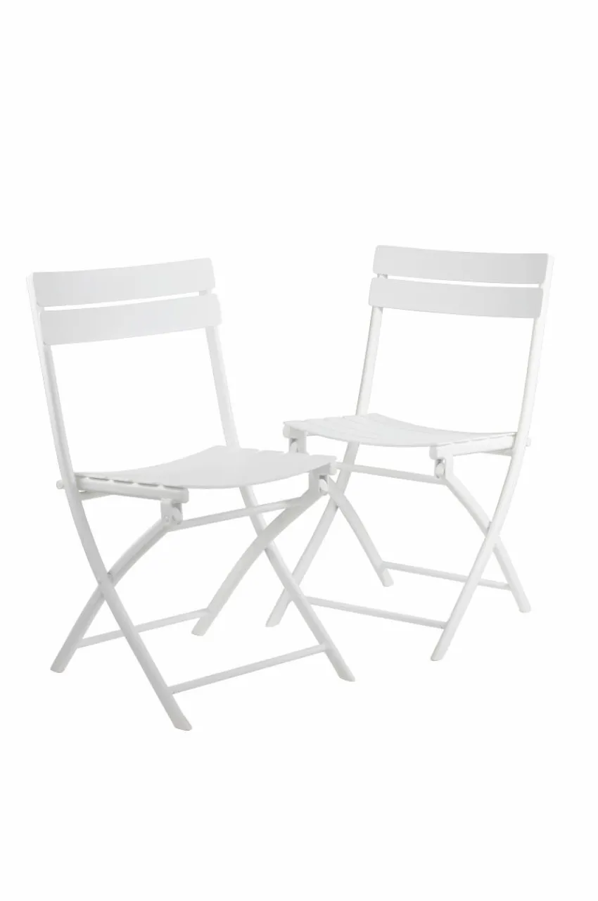 Utestolar & Utepallar|Utemöbler|Jotex MONTMARTRE Utestol 2-pack Vit