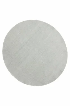 Bomulls- & Trasmattor|Jotex MOON Bomullsmatta ø 110 Cm Grå/blågrön