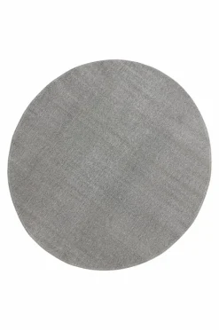 Julgransmattor|Bomulls- & Trasmattor|Jotex MOON Bomullsmatta ø 110 Cm Mörkgrön/antracitgrå