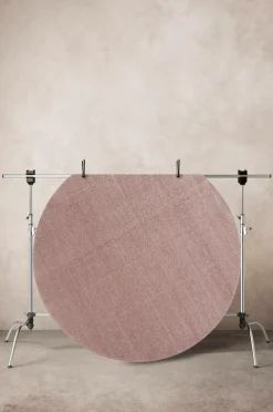 Bomulls- & Trasmattor|Jotex MOON Bomullsmatta ø 110 Cm Ljus rödbrun