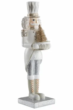 Juldekoration|Jotex MORITZ Dekorationsfigur Vit/silver