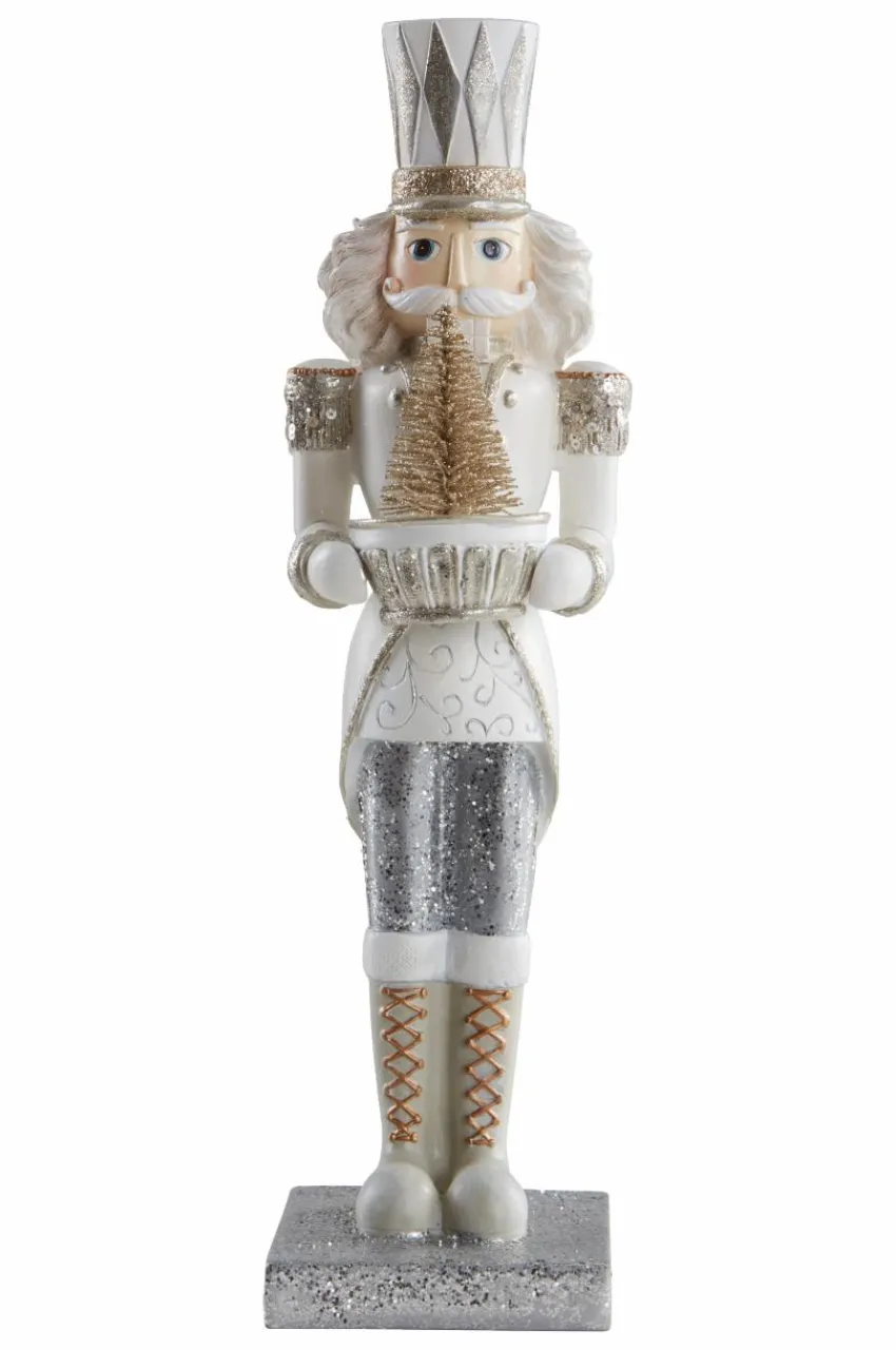 Juldekoration|Jotex MORITZ Dekorationsfigur Vit/silver