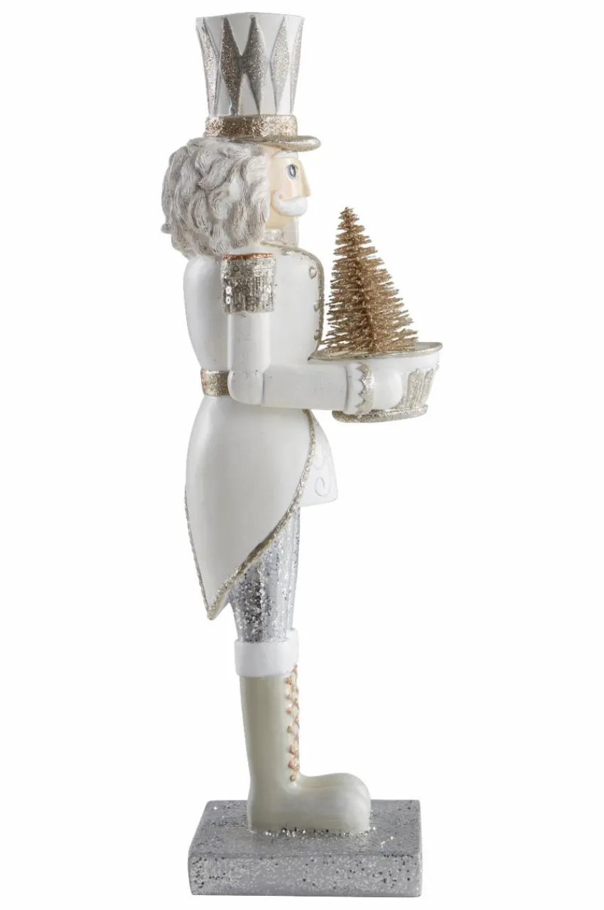 Juldekoration|Jotex MORITZ Dekorationsfigur Vit/silver