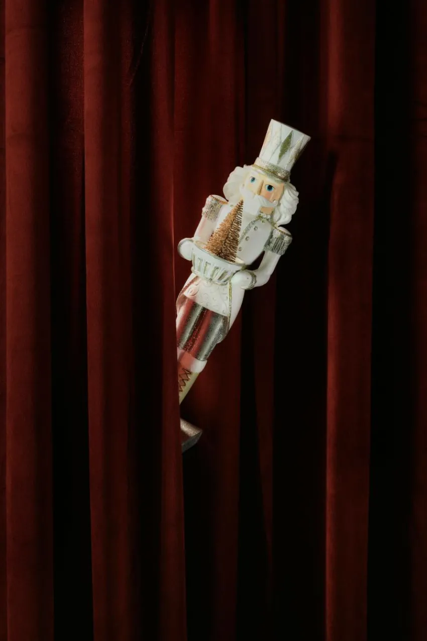 Juldekoration|Jotex MORITZ Dekorationsfigur Vit/silver