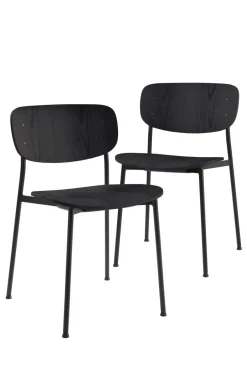 Stolar|Jotex MORRELL Stol 2-pack Svart ek