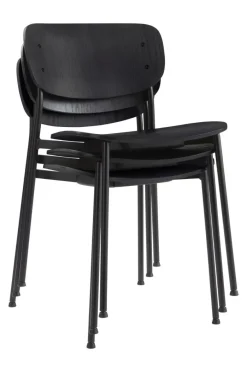 Stolar|Jotex MORRELL Stol 2-pack Svart ek