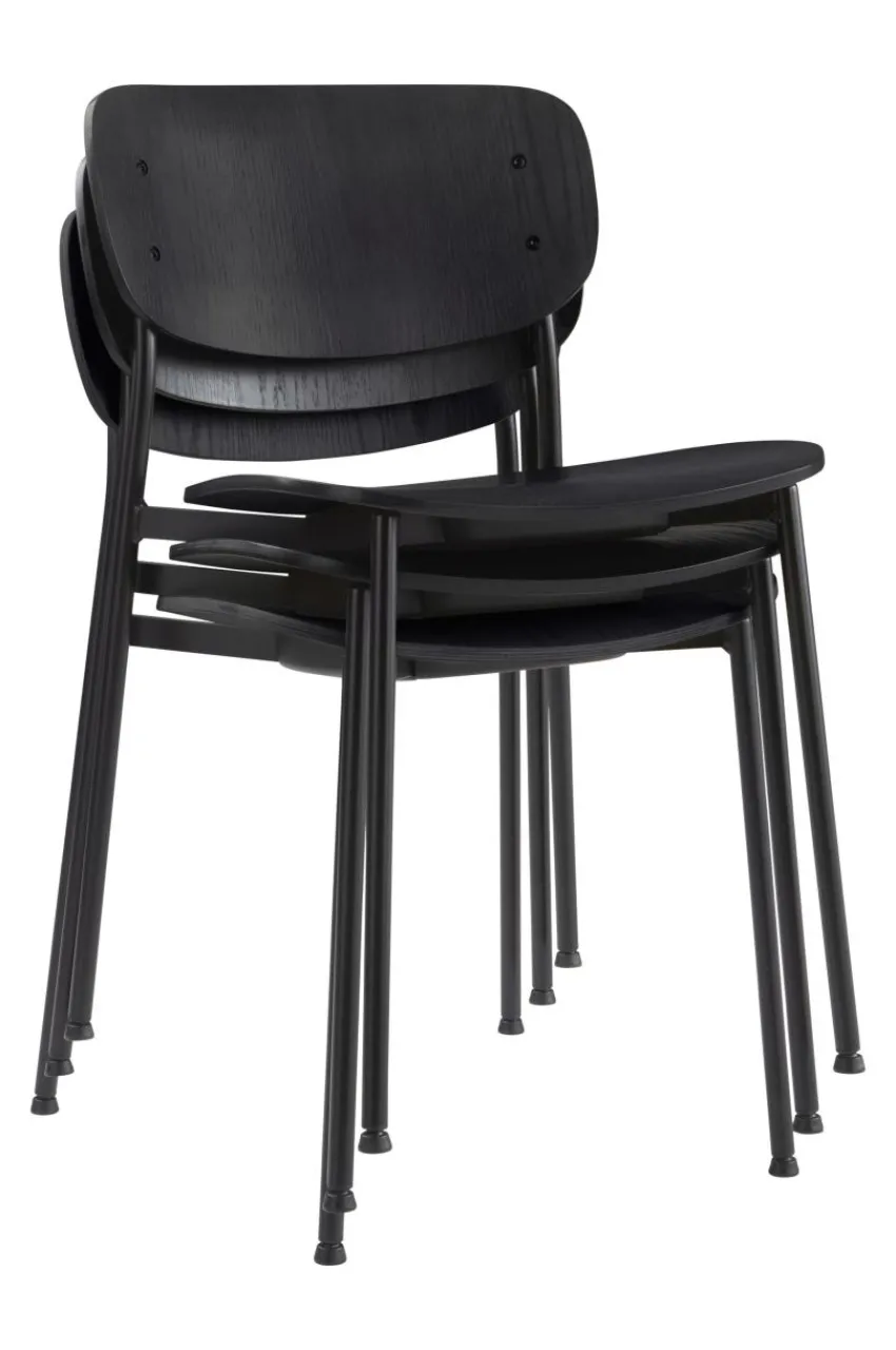 Stolar|Jotex MORRELL Stol 2-pack Svart ek