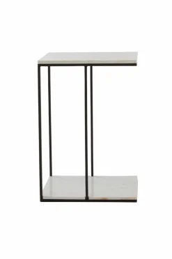 Bord|Jotex NAMUR Sidobord 35x46 Cm Ljus marmor