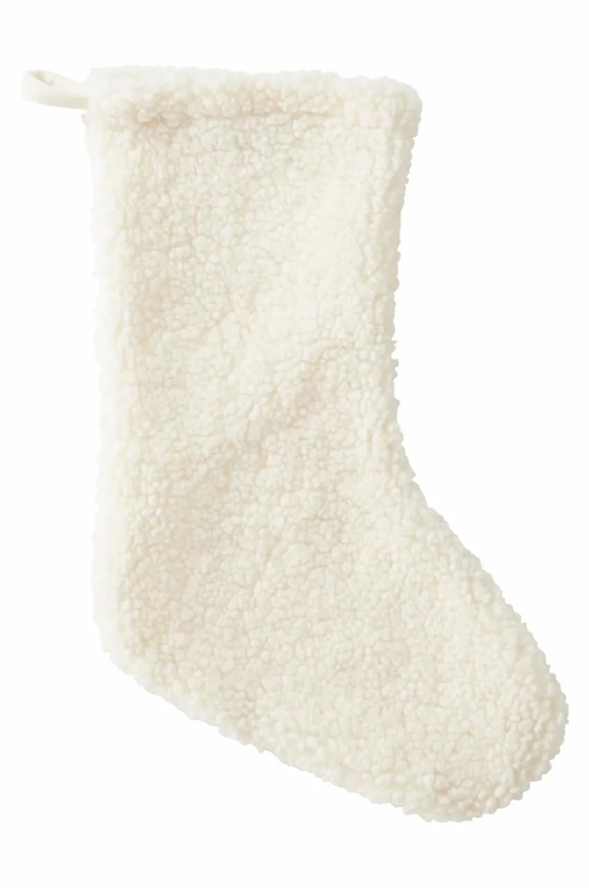 Juldekoration|Barndekoration|Jotex NANCY Julstrumpa Vit